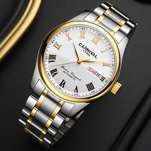 Relogio Masculino CARNIVAL Brand Automatic Watches For Men Luxury Waterproof Fashion Gold Silver Dress Mechanical Watch Clock 2024 - buy cheap