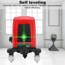 AK436G Laser Line Level 2 Line 1 Dots Self-Leveling Green Beam Level Measure Tool  For Wall Construction Doors Window Decoration 2024 - buy cheap