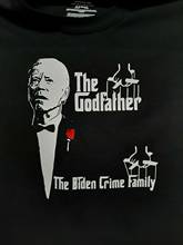 Camiseta de manga corta para hombre, camisa de manga corta con estampado de El Padrino Biden Crime Family Pro Trump Anti-Biden, 2021 2024 - compra barato