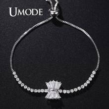 UMODE Butterfly Bracelets CZ Tennis Bracelets for Women Girls Femme Crystal  Jewelry Gifts Accessories Free Shipping UB0204 2024 - buy cheap