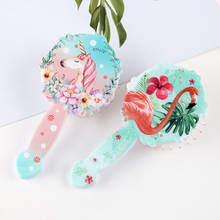 Cartoon Print Comb Hairdressing Haircare Airbag Massage Styling Baby Hair Brush Women For Girls&Doll Play Hot Comb Barber 2024 - buy cheap