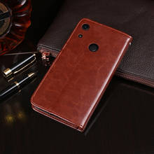 Huawei Honor 8A Pro Case 6.09 inch Magnetic Flip Crazy Horse Pattern Leather Case For Honor 8A Prime Case Wallet Cover 2024 - buy cheap
