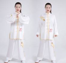 Traje de Tai chi Taiji bordado unisex, ropa de competición, uniformes de rendimiento de artes marciales de kung fu, alta calidad 2024 - compra barato