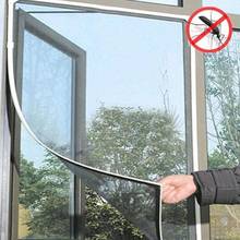 Insect Fly Anti Mosquito Window Net Mesh Screen Curtain Mesh Bug Mosquito Curtains Net Curtain Protector Fly Screen Inset 2024 - buy cheap