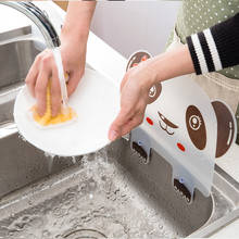 Kitchen Sink Water Splash Guards with Sucker Waterproof Screen Dish/ Fruit Vegetable Washing Anti-water Board Baffle Plate 2024 - buy cheap