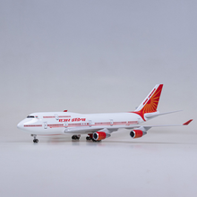 47cm 1/150 Scale Diecast Resin Alloy Plane Airplane Model Toys B747 AIR India Airways Aircraft Model Toys with Light and Wheel 2024 - buy cheap