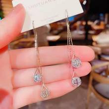 2021 New Women Drop Earrings 1314 Forever Dangle Earrings for Lovers Gift Female Trendy Jewelry Fashion Delicate Accessories 2024 - buy cheap