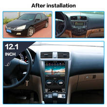 128 ГБ Android радио для Honda Accord 7 2003 2004 - 2007 GPS навигация мультимедийный видеоплеер Тесла вертикальный экран авто стерео 2024 - купить недорого