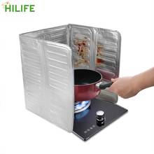 HILIFE Kitchen Gadgets Oil Splatter Screens Aluminium Foil Plate Insulate Gas Stove Splash Proof Baffle Oil Removal Rust Plate 2024 - buy cheap