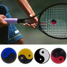 Amortiguadores de goma para raqueta de tenis, amortiguador de agarre para raqueta de tenis con vibración, Reduce los golpes, 6 piezas, Y1L3 2024 - compra barato