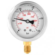 Digital Pressure Gauge 0-250Bar 0-3750PSI G1/4 63mm Dial Hydraulic Water Pressure Gauge Meter 2024 - buy cheap