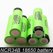 2021 original novo 4 pces ncr18650b 3.7v 3400mah 18650 bateria recarregável de lítio para baterias de lanterna elétrica 2024 - compre barato