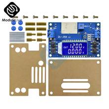 DC 6,5-36V a 1,2-32V 5A 75W CC CV reductor módulo de fuente de alimentación regulador de voltaje caja del transformador disipador térmico Diy 2024 - compra barato