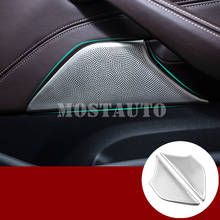For BMW 5 Series G30 G31 Inner Front Car Door Speaker Cover Trim 2017-2020 2pcs Car Accessories Interior Car Decor Car Trim 2024 - buy cheap