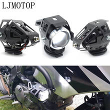 Faros LED para motocicleta U5, Lámpara decorativa de 12V, foco para YAMAHA FZR400 RR / RRSP XMAX 300 IRON MAX FZ600 XJR1300 FJR 2024 - compra barato