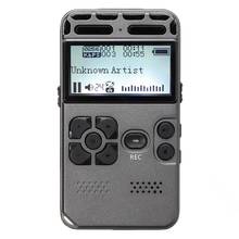 Grabadora de voz Digital LCD o sonido, reproductor MP3 recargable, dictáfono, 64G 2024 - compra barato