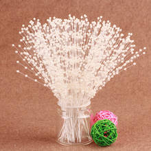 100 Bundles Pearl Twigs Bridal Artificial Dried Flowers Bouquet Wedding Bouquet Decoration DIY Floral Arrangement Accessories 2024 - buy cheap