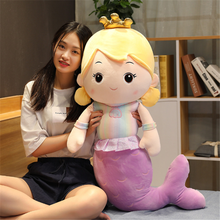 30cm-110cm Mermaid Plush Toys Pillow Soft Stuffed Plush Animals Dolls Kids Toy Baby Sleep Partner Girl Birthday Christmas Gifts 2024 - buy cheap