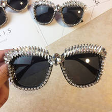 Cat Eye Sunglasses for Women Diamond Crystal Rhinestone Ladies Sun Glasses UV400 Shades Cateye Oculos De Sol Gafas Feminino 2019 2024 - buy cheap