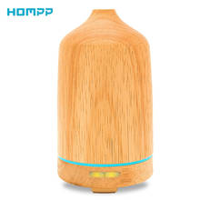 Solid wood Aroma Essential Oil Diffuser Ultrasonic Cool Mist Humidifier 7Colors LED Light Waterless Auto Off For Home BPA Free 2024 - buy cheap