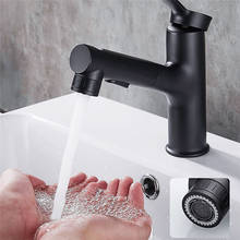 Torneira flexível para pia de banheiro, torneira de pia, enxágue, 3 modos, escovação com tubo de entrada, torneira de frio & quente 2024 - compre barato