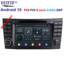 ISP DSP 4GB RAM Android 10.0 Car DVD Multimedia For Mercedes Benz E-class W211 E200 E220 E300 E350 E240 E280 CLS CLASS W219 GPS 2024 - buy cheap