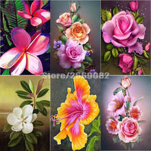 5D Diy Diamond Painting Full Square Flowers New Arrival Diamond Embroidery Decoration For Home Hobby  TT1345 2024 - buy cheap
