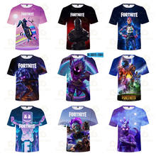 Camiseta 3d de Fortnite Shoot Game Battle Royale Victory para niños y niñas, Tops, ropa para bebé 2024 - compra barato