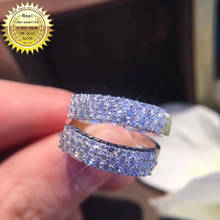 Anillo de diamante de moissanita de oro de 18K 100%, VVS de color D con certificado nacional 012 2024 - compra barato