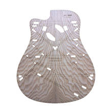 41inch Wood D Type Corner Folk Guitar Body Template Accurate DIY Making Mold 2024 - buy cheap