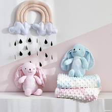 Rabbit toy Baby Blankets 75x120cm Baby Bedding Newborn Soft Warm Plush Animal Blanket 2024 - buy cheap