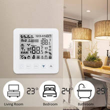 Termostato eléctrico Digital para calefacción de suelo, termostato programable con Wifi, controlador de temperatura de pantalla LCD, funciona con Alexa 2024 - compra barato
