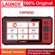 LAUNCH-herramienta de diagnóstico automotriz CRP909C, autoescáner OBD2, lector de códigos profesional, motor, CRP909 2024 - compra barato