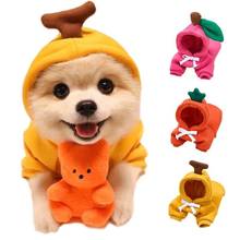 Dog Warm Clothes Jacket Ropa Perros Chihuahua Ropa Para Perritas Jersey Gato Dog Hoodie Oat Hoodies Fleece Pet Dogs Costume 2024 - buy cheap