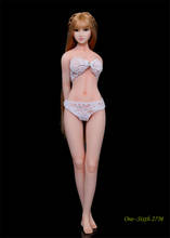 27cm 1/6 Female Figures Body Seamless Silicone Soft Chest Body with Fingers Joints Movable Model for OB 1:6 KT HT Head 2024 - buy cheap