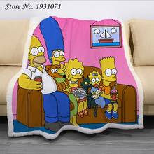 Funny Cartoon 3D Printed Fleece Blanket for Beds Thick Quilt Fashion Bedspread Sherpa Throw Blanket Adults Kids 02 2024 - buy cheap