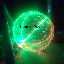 Bola de agua inflable con iluminación led para caminar, juguete de agua para bailar, 2M, envío gratis 2024 - compra barato