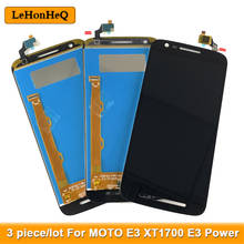 3 Piece/lot 5.0'' AMOLED For Motorola Moto E3 E3 Power XT1700 XT1706 LCD Display Touch Screen Digitizer Assembly 2024 - buy cheap