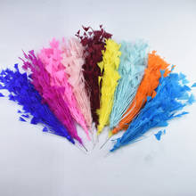 1Bunch Feathers Flowers Wedding Accessories Turkey Feather Flowers Feathers for Jewelry Making Plume Wedding Feathers Decoration 2024 - buy cheap