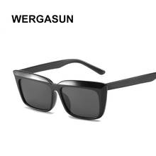 WERGASUN-gafas de sol con forma de ojo de gato para mujer, lentes de Color tintado, Estilo Vintage, diseñador de marca 2024 - compra barato