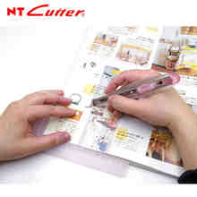 NT CUTTER-Juego de tapete de corte para cuchillos pequeños, sello de goma recortado, ahuecado, transparente, 9mm Hecho en Japón 2024 - compra barato