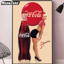 Bordado de diamantes 5D DIY, imagen de chica de Cola completa cuadrada/redonda, punto de cruz, Mural, conjunto de regalo, decoración 210156 2024 - compra barato