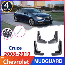 Guardabarros con solapa de barro para coche, pegatinas para Chevrolet Cruze 2008 ~ 2019 J300 2009 2010 2015 2016, accesorios para automóviles, productos 2024 - compra barato