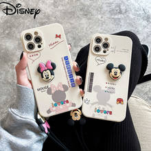 Disney mickey minnie bonito para iphone 12/12p/11/7p/8p/7/8/se/xr/x/xs/xsmax/11p/12pm/11pm/12mini/se capa de telefone de casal 2024 - compre barato