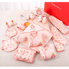 Baby Mouth Infant Baby 18 Piece Newborn Clothes set Long Sleeve  Set Clothing  Gift Cute Print Winter Christmas 2024 - buy cheap