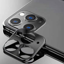 Camera Lens Protective Ring On For iPhone 11 Pro Tempered Glass For iPhone 11Pro MAX 2019 Phone Metal Alloy Phone Back Protector 2024 - buy cheap