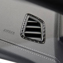 Marco de salida de aire para salpicadero de coche, accesorios decorativos de cubierta de fibra de carbono para BMW F20 F21 1 2 Series 2012-2016 2024 - compra barato