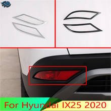 For Hyundai IX25 2020 Car Accessories Rear Reflector Fog Light Lamp Cover Trim Bezel Frame Styling Garnish 2024 - buy cheap