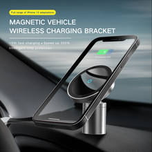 15W Universal Car Bracket Car Magnetic Wireless Charger Air Outlet Mobile Phone Stand Holder For IPhone And Android Smartphone 2024 - buy cheap