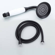 Black Oil Brass Shower Head Water Saving Bathroom Hand Held Shower Head Handheld Sprayer with 1.5M Hose 2024 - buy cheap